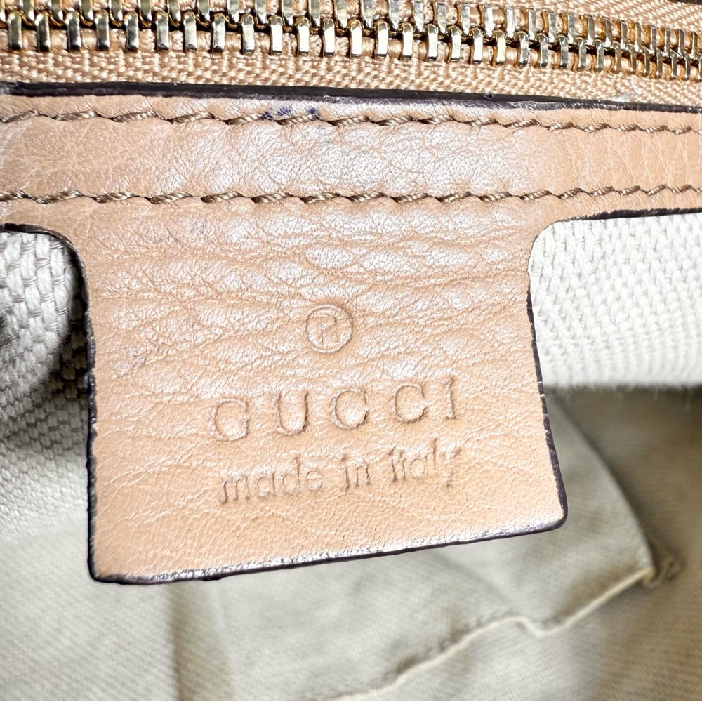 Gucci SOHO Interlocking G Leather Chain Shoulder Bag - Picture 9 of 13